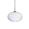 Besa Lighting Pape 10 Cord Pendant, Opal Ribbed, Bronze Finish, 1x9W LED 1JT-491207-LED-BR - alternate 1